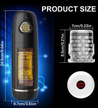 Venusfun Male Masturbator with Telescopic Rotation 3D Soft Sleeve and Intelligent Voice Training