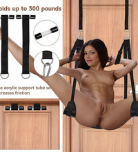 Venusfun Plush Leather Swing with Widen Cushion Seat For BDSM