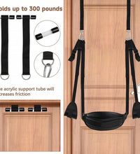 Venusfun Plush Leather Swing with Widen Cushion Seat For BDSM