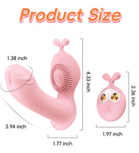 Venusfun Bunny Wearable Egg Vibrator Licking Tongue Dual Motor for Women
