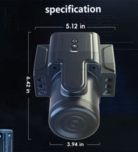 Venusfun Camera Style Split Electric Male Masturbator with Telescopic and Rotating Vibration