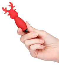 Venusfun Christmas Reindeer Silicone Bullet Vibrator Festive Clitoral Stimulator Egg for Women