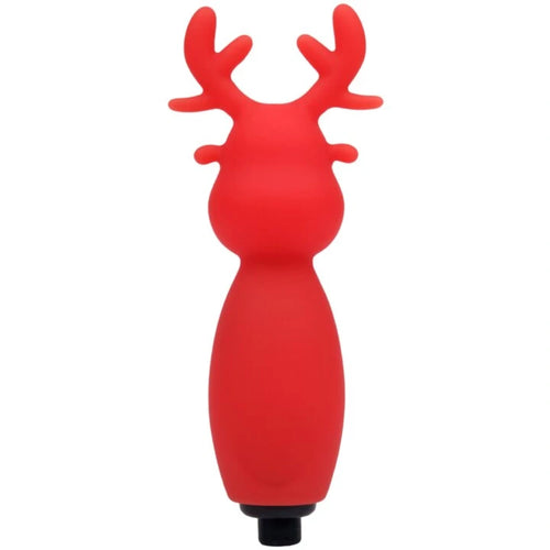 Venusfun Christmas Reindeer Silicone Bullet Vibrator Festive Clitoral Stimulator Egg for Women
