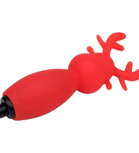 Venusfun Christmas Reindeer Silicone Bullet Vibrator Festive Clitoral Stimulator Egg for Women