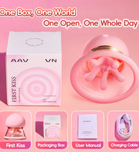 Venusfun First Kiss Breast Massager Tits Sucking Vibrator Boobs Licker