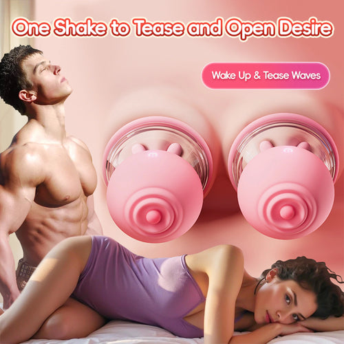 Venusfun First Kiss Breast Massager Tits Sucking Vibrator Boobs Licker