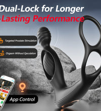 Venusfun GALAKU Thunder Cock Ring Penis Ring Male Prostate Massager with Remote