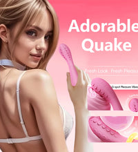 Venusfun Octopus Suction Cup G-Spot Vibrator Mini AV Wand Silicone Clitoral Massager