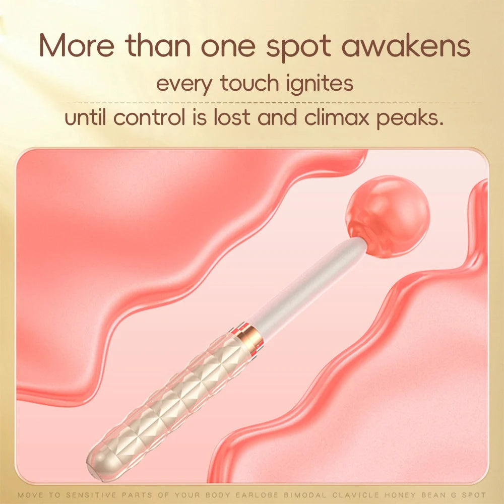 Venusfun Pen Style G Spot Vibrator Portable Discreet AV Wand with Powerful Pulses for Women