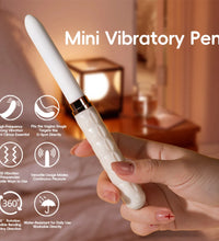 Venusfun Pen Style G Spot Vibrator Portable Discreet AV Wand with Powerful Pulses for Women