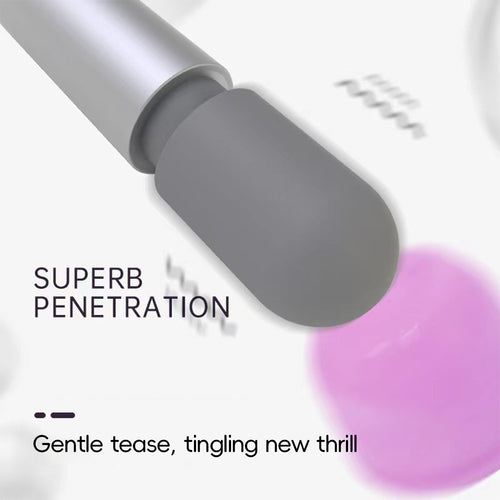 Venusfun Powerful Silicone Mini Travel-Friendly Vibrating Wand