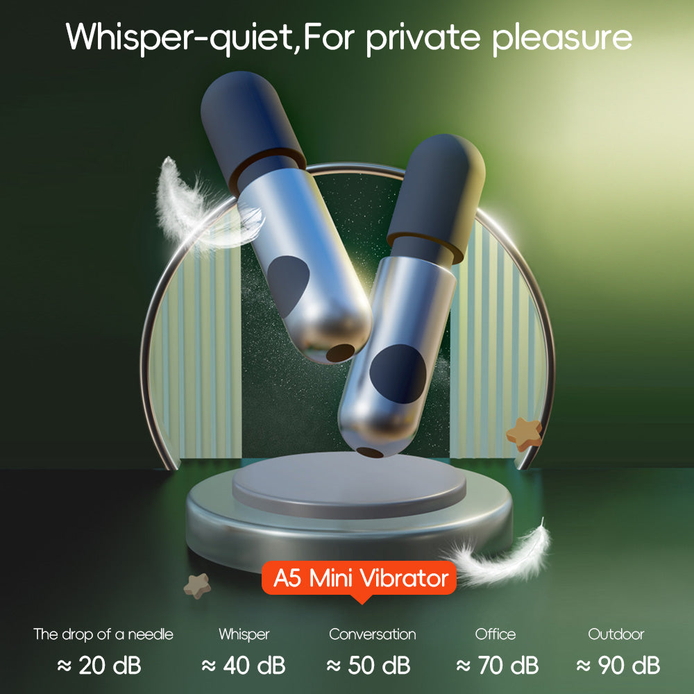 Venusfun Powerful Silicone Mini Travel-Friendly Vibrating Wand