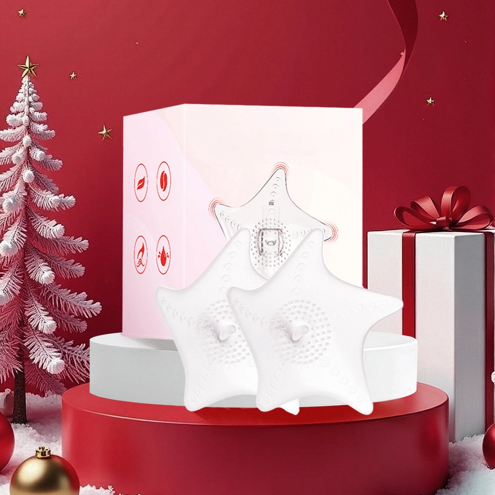 Venusfun Electric Nipple Massager for Women with Remote Control and 10 Custom Vibration Patterns