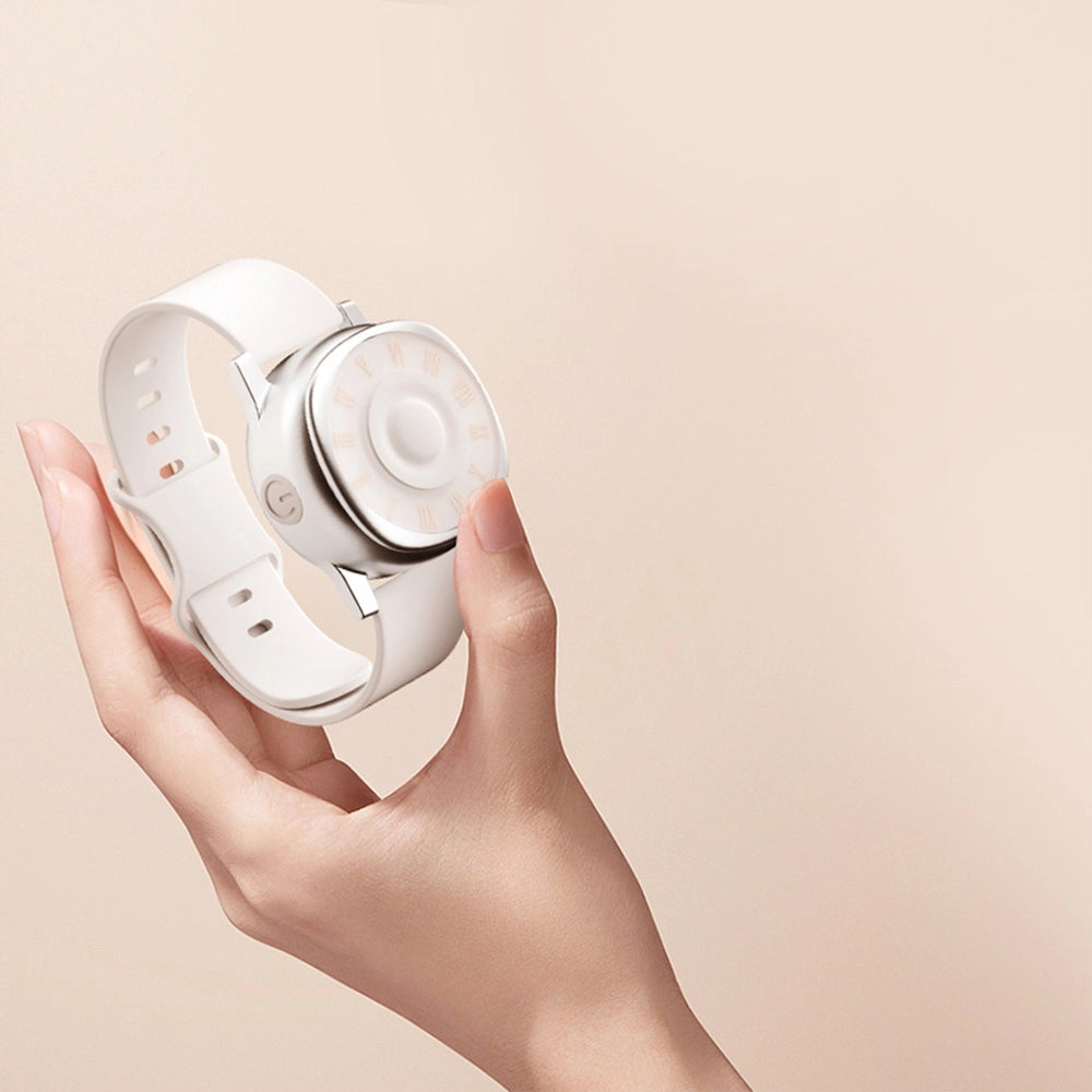 Venusfun Time Kiss Watch Style Dual Action Clitoral Sucker Vibrator Discreet Wearable