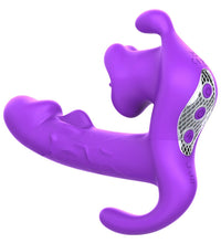 Venusfun Triple Point Wearable Panty Vibrator 10 Mode Silicone G Spot Clitoral Anal Toy for Women