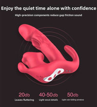 Venusfun Triple Point Wearable Panty Vibrator 10 Mode Silicone G Spot Clitoral Anal Toy for Women