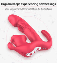 Venusfun Triple Point Wearable Panty Vibrator 10 Mode Silicone G Spot Clitoral Anal Toy for Women