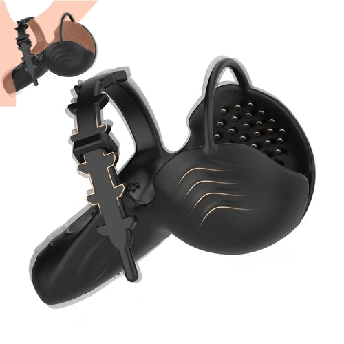 Venusfun Adjustable Prostate Massager for Men with 10 Modes