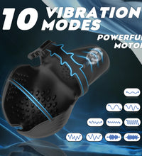 Venusfun Adjustable Prostate Massager for Men with 10 Modes