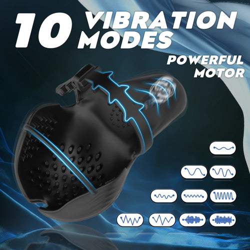Venusfun Adjustable Prostate Massager for Men with 10 Modes