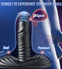 Venusfun Electric Anal Dildo Expander Silicone Anal Seat for Deep and Intense Anal Training Experience