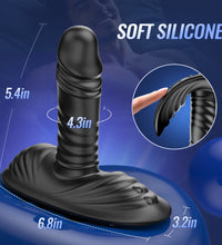 Venusfun Electric Anal Dildo Expander Silicone Anal Seat for Deep and Intense Anal Training Experience