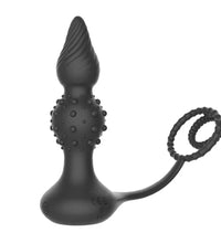 Venusfun Wireless Silicone Anal Plug for Men with 2 Motors Large Prostate Massager