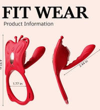 Venusfun App Control Wearable Vibrator for Couples Hands Free 5 in 1 Design with 9 Modes