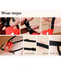 Venusfun App Control Wearable Vibrator for Couples Hands Free 5 in 1 Design with 9 Modes