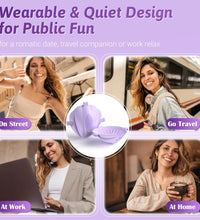 Venusfun Wearable Nipple Vibrator for Women Ultra Soft Silicone Pinpoint Sensations