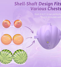 Venusfun Wearable Nipple Vibrator for Women Ultra Soft Silicone Pinpoint Sensations