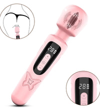Venusfun Butterfly LCD Rechargeable Silicone Intimate Toy Dual Head for G Spot Clitoral Orgasm