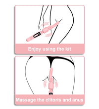 Venusfun Butterfly LCD Rechargeable Silicone Intimate Toy Dual Head for G Spot Clitoral Orgasm