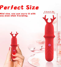 Venusfun Christmas Bullet Vibrator Portable G Spot and Clitoral Stimulator Female Gift Toy