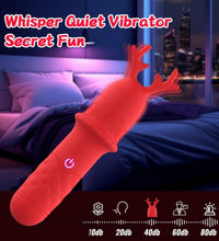 Venusfun Christmas Bullet Vibrator Portable G Spot and Clitoral Stimulator Female Gift Toy