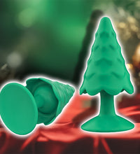 Venusfun Christmas Tree Shaped Silicone Anal Plug Butt Plug