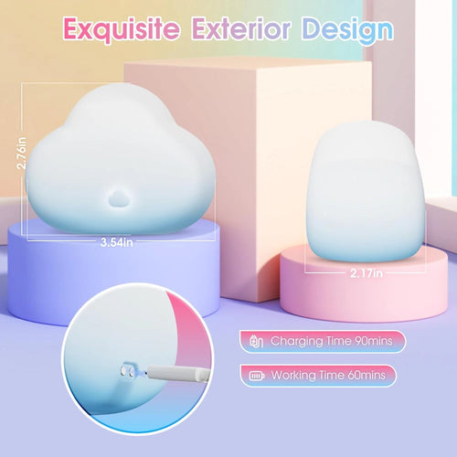 Venusfun Cloud Air Sensor Clitoral Stimulator 10 Mode Suction Vibrator Soft Silicone Female Pleasure Toy