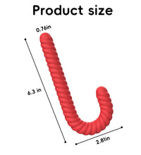 Venusfun Crutch Anal Plug Christmas Themed Thread Cover Butt Trainer Christmas Present