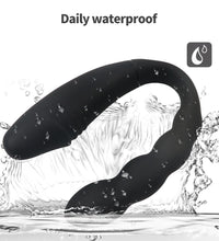 Venusfun Dual-Ended Vibrator with Dildo and Anal Beads 10 Vibration Modes