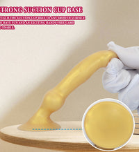 Venusfun Dog-Shaped Small Liquid Silicone Gold Penis Anal Plug