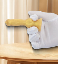 Venusfun Dog-Shaped Small Liquid Silicone Gold Penis Anal Plug