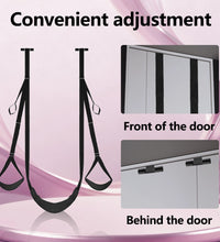 Venusfun Door Mounted Swing for Couples Adjustable Straps Bondage Support System