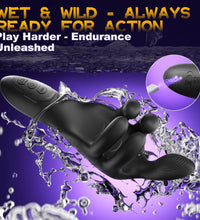 Venusfun Dragon Claw Hands-Free Male Masturbator 3in1 Vibrating Clamping Silicone Stamina Trainer