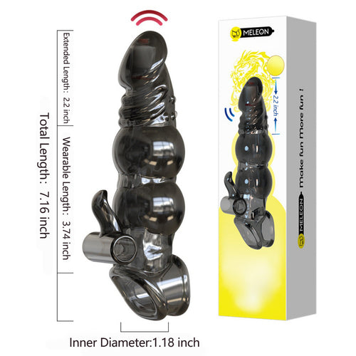 Venusfun Double-Knot Dragon Wolf Vibrating Enhance Penis Sleeve