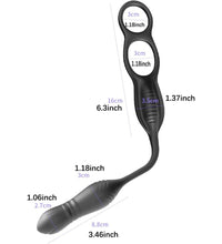 Venusfun Viper Dual-Ring Cock Ring Prostate Massager