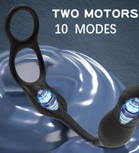 Venusfun Viper Dual-Ring Cock Ring Prostate Massager