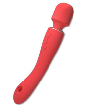 Venusfun Dual Head Wand Vibrator With Clit Sucker 360 Rotation Vibration