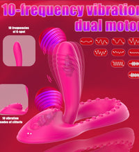Venusfun Clitoral Stimulation Remote-Controlled Vibrator With Dual Motor