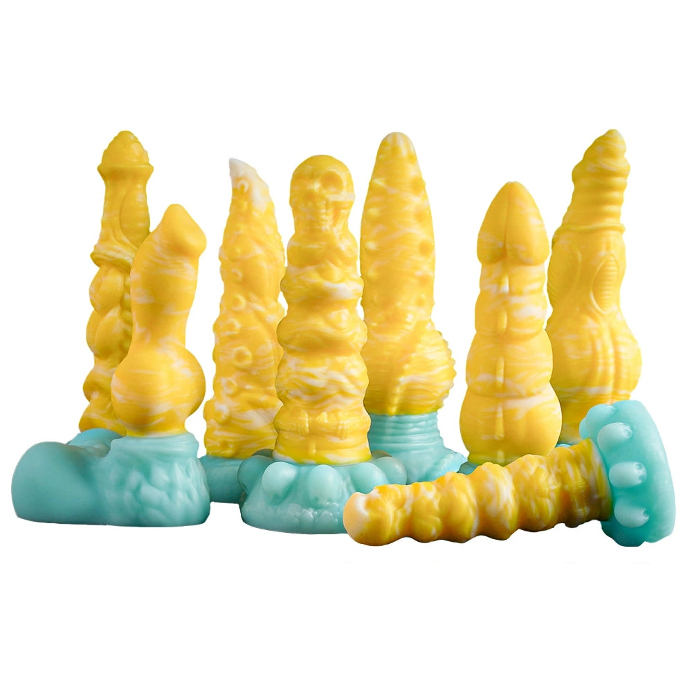 Venusfun Glow Alien Butt Plug Dual-Function Anal Dildo for SM Play VenusFun-UK Venusfun Glow Alien Butt Plug Dual-Function Anal Dildo for SM Play VenusFun-UK