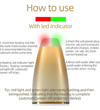 Venusfun Fire Dragon Dual Stick Heating Rod 42°C USB Auto Temperature Fast Warm Up Tool